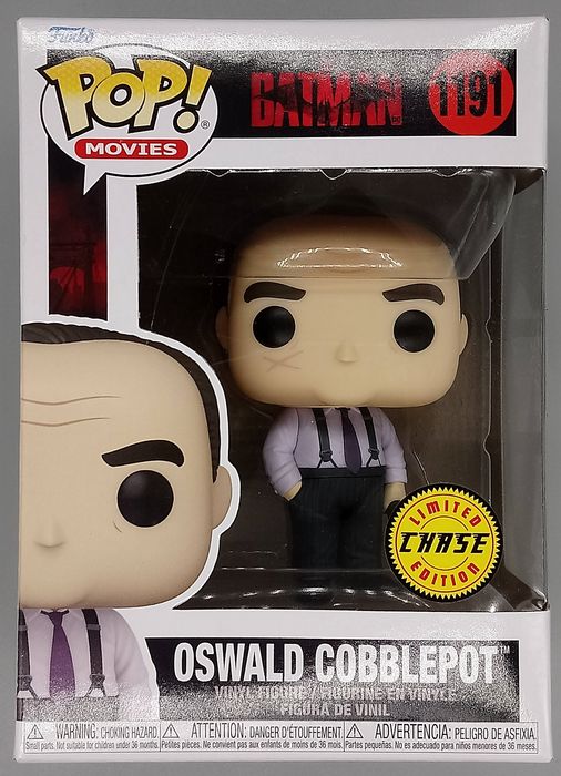 1191 Oswald Cobblepot (w/o Coat) Chase DC The Batman Funko POP