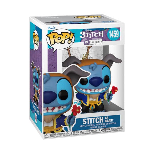 1459 Stitch (as The Beast) Disney Lilo & Stitch / Beauty & The Beast Funko POP - Brand New