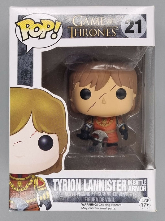 21 Tyrion Lannister (Battle Armor) - Game of Thrones Funko POP
