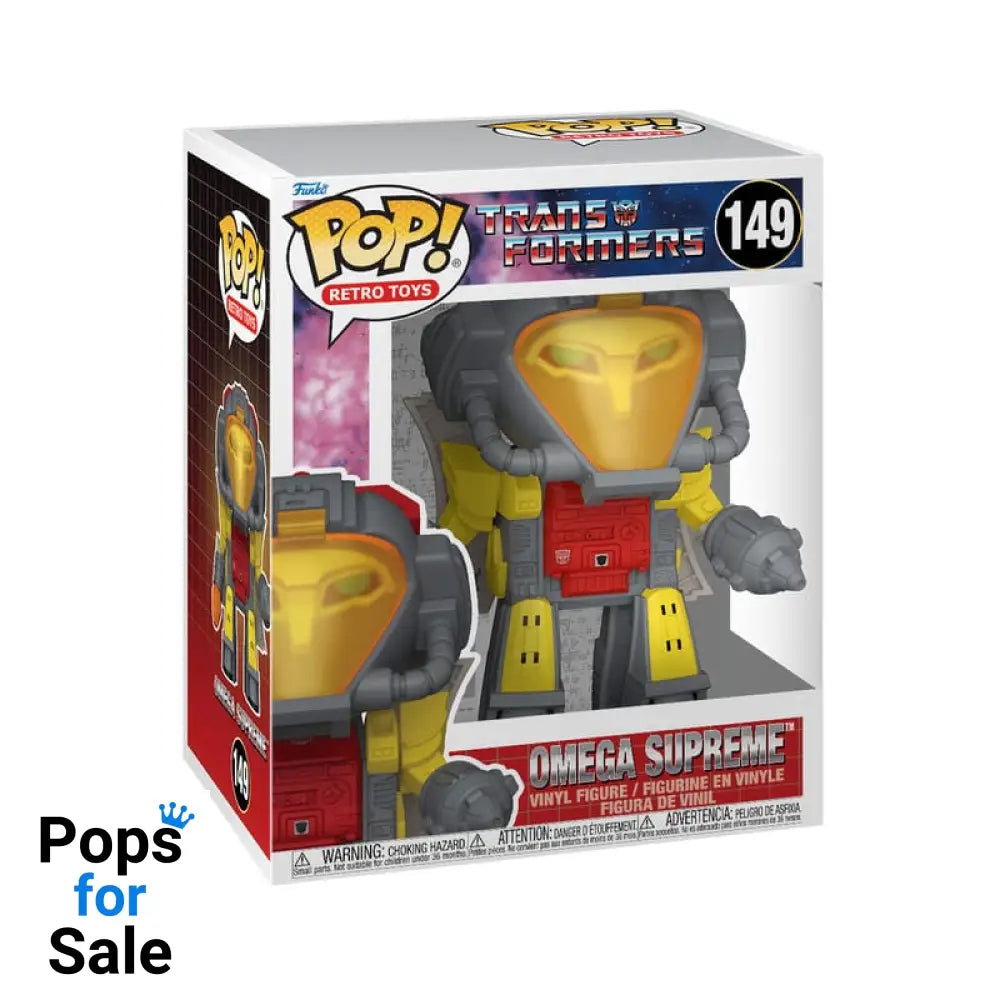 149 Omega Supreme - 6 Inch - Transformers Funko POP PRESALE