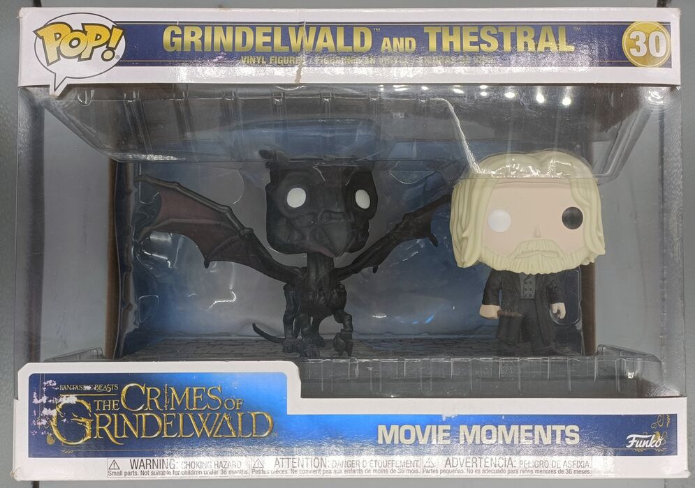 30 Grindelwald and Thestral Movie Moment Fantastic Beasts - Box Damaged Funko POP
