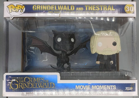 30 Grindelwald and Thestral Movie Moment Fantastic Beasts - Box Damaged Funko POP