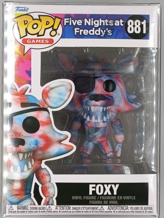 881 Foxy (Tie-Dye) - Five Nights at Freddy's FNAF Funko POP Funko