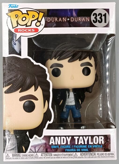331 Andy Taylor - Duran Duran Funko POP - Brand New