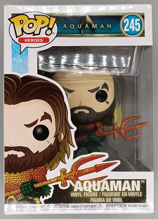 245 Aquaman - DC Aquaman - Box Damaged Funko POP