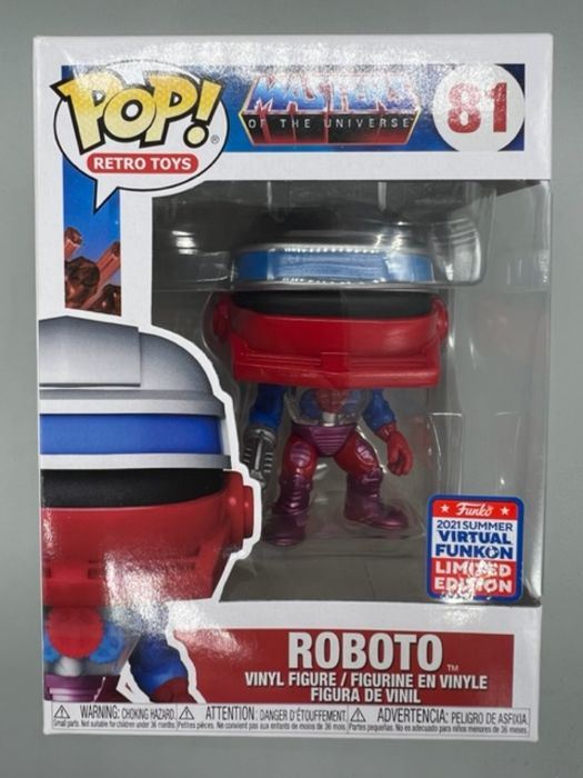 81 Roboto - VFK 21 Sticker - Masters Of The Universe Funko POP