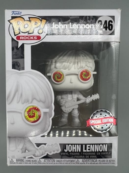 246 John Lennon (w/ Psychedelic Shades) Rocks Funko POP Funko
