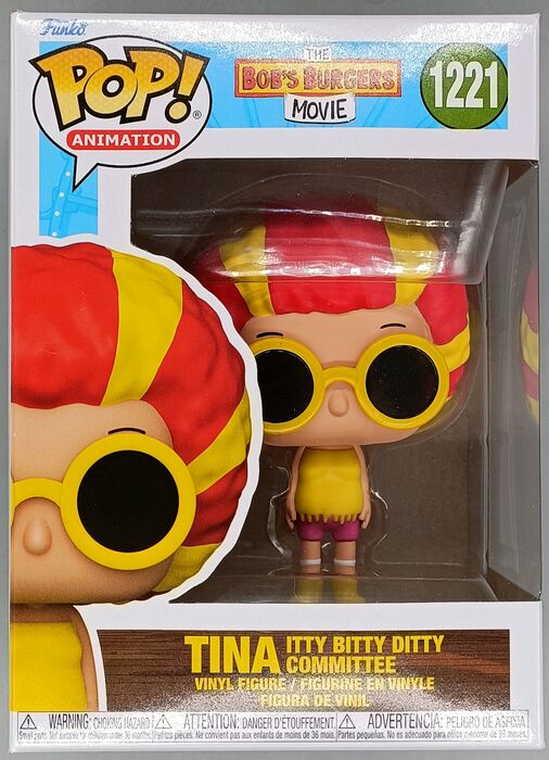 1221 Tina (Itty Bitty Ditty Committee) - Bobs Burgers Funko POP Funko