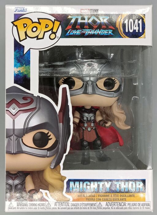 1041 Mighty Thor - Marvel Thor 4 Love & Thunder Box Damaged Funko POP