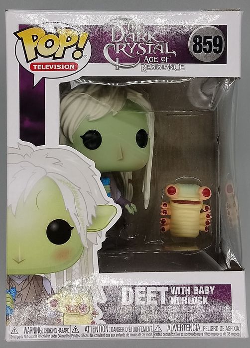 859 Deet (with Baby Nurlock) The Dark Crystal - Damaged Box Funko POP