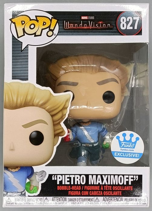 827 Pietro Maximoff - Marvel Wandavision - Funko POP - Box Damaged Funko