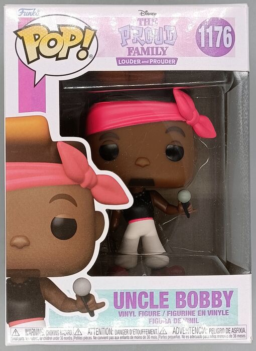 1176 Uncle Bobby - Disney The Proud Family - Box Damaged Funko POP