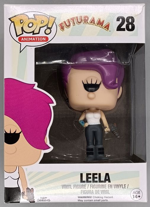 28 Leela - Futurama - Box Damaged Funko POP Funko
