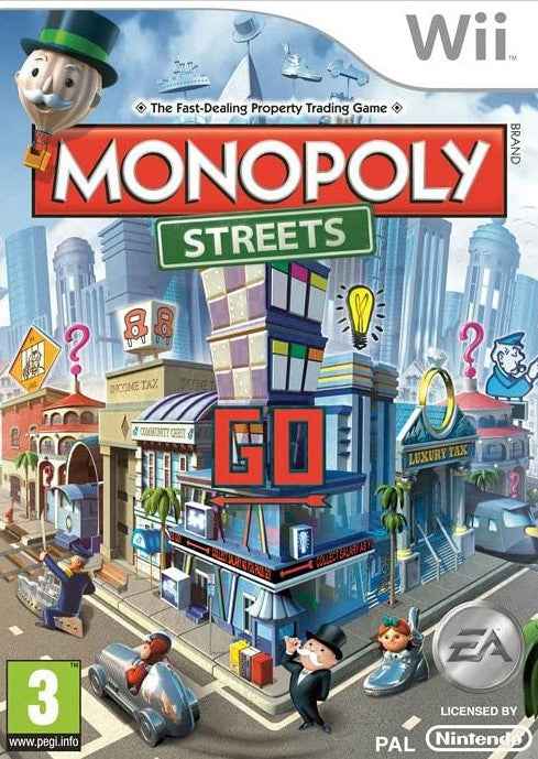Monopoly Streets for Nintendo Wii/Wii-U Nintendo
