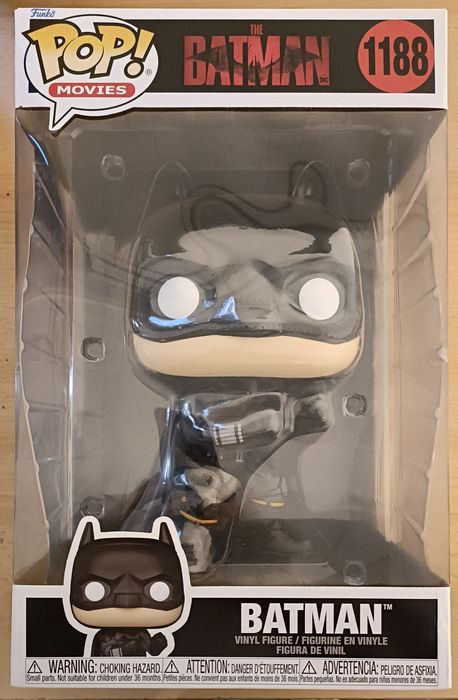 1188 Batman 10 Inch DC - The Batman Funko POP Funko
