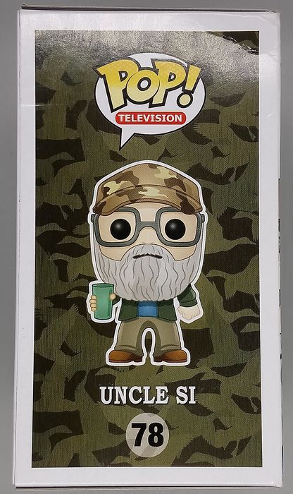 78 Uncle Si - Duck Dynasty - Box Damaged Funko POP