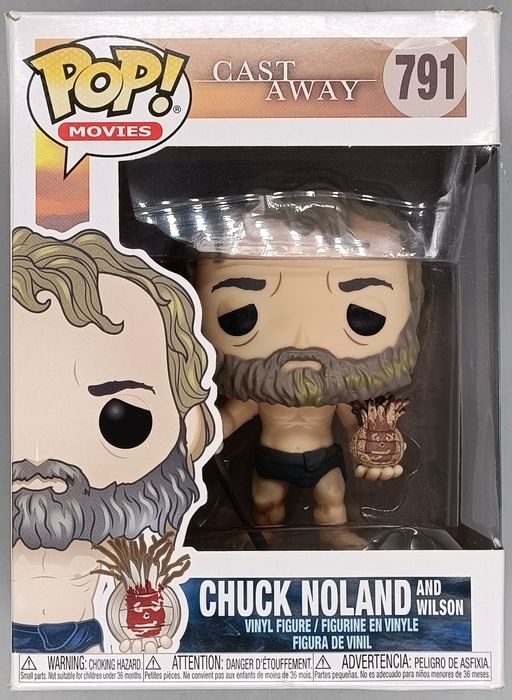 791 Chuck Noland (and Wilson) - Cast Away - Box Damaged Funko POP