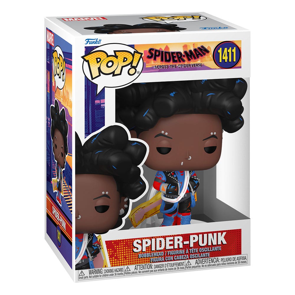 1411 Spider-Punk - Marvel Spiderman Across the Spider-Verse Funko POP - Brand New