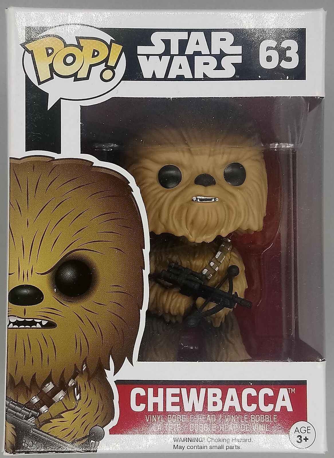 63 Chewbacca - Star Wars - Funko POP - Box Damaged