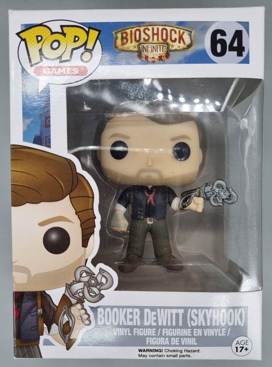 64 Booker DeWitt (Skyhook) - BioShock Infinite Funko POP Funko
