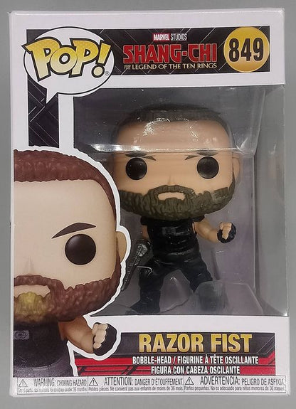 849 Razor Fist - Marvel Shang-Chi Ten Rings Funko POP - Box Damaged