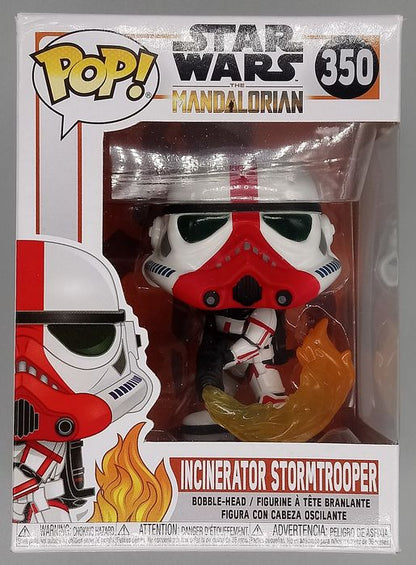 350 Incinerator Stormtrooper - Star Wars Mandalorian Funko POP Funko