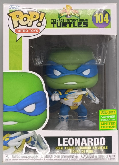 104 Leonardo - Teenage Mutant Ninja Turtles TMNT - 2022 Con - Box Damaged Funko POP Funko