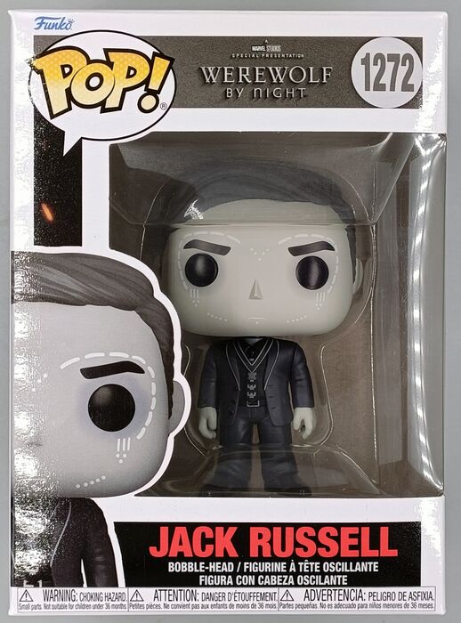 1272 Jack Russell - Marvel - Werewolf By Night - Brand New Funko POP in Protector Funko