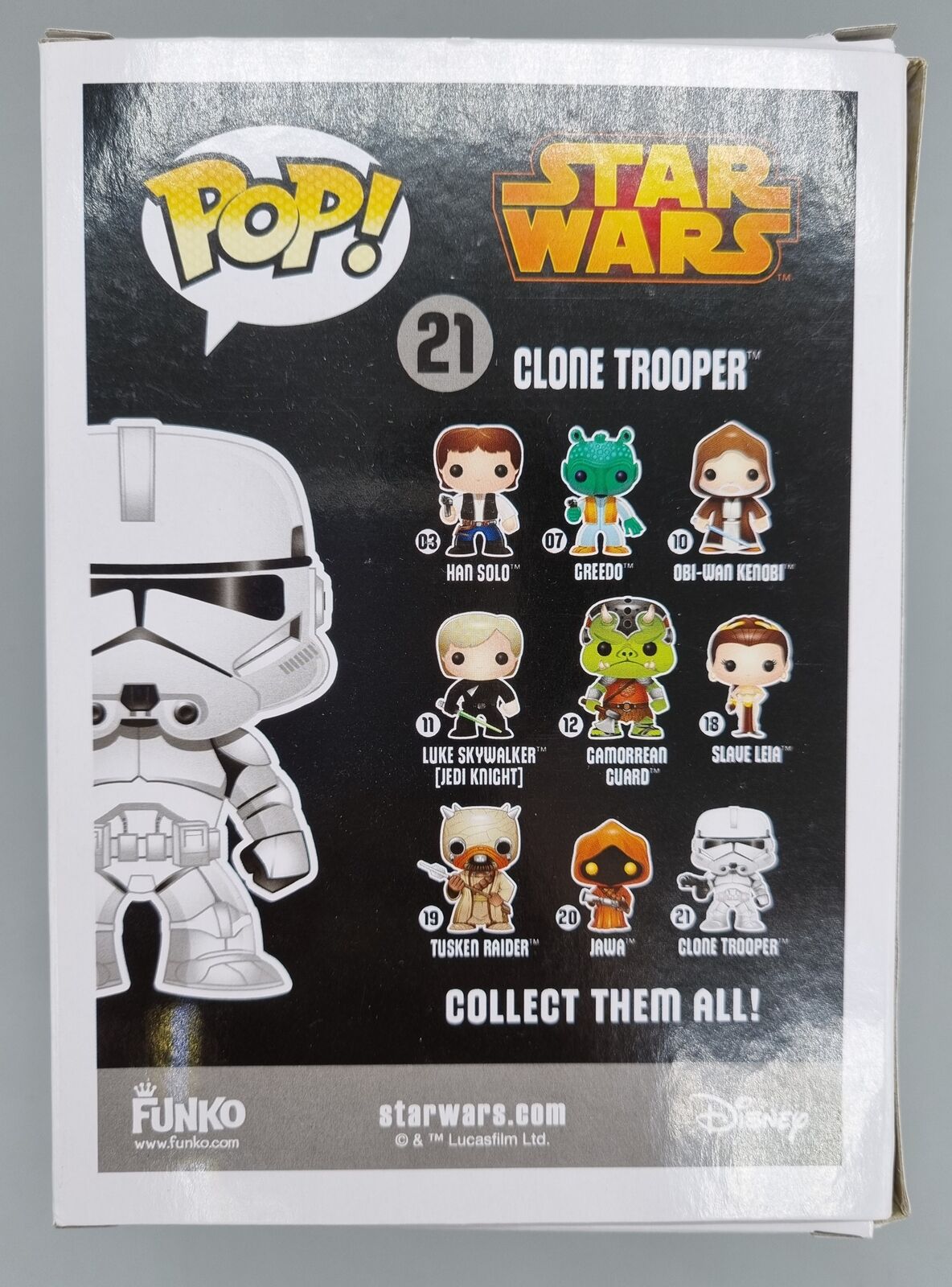 21 Clone Trooper (Vault Edition) - Star Wars Funko POP