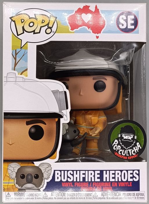 SE Bushfire Heroes - Australia - Damaged Box Funko POP Funko