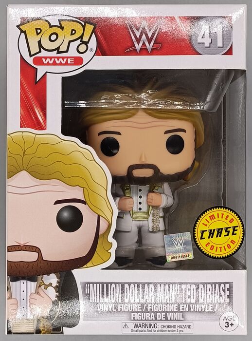 41 Million Dollar Man Ted DiBiase (White Tux) Chase - WWE Funko POP