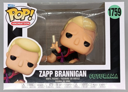 1759 Zapp Brannigan - Futurama Funko POP - Brand New Funko