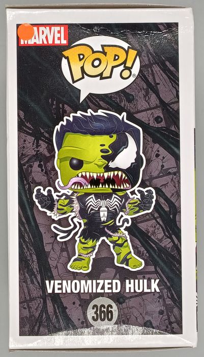 366 Venomized Hulk - Marvel Venom - Box Damaged Funko POP