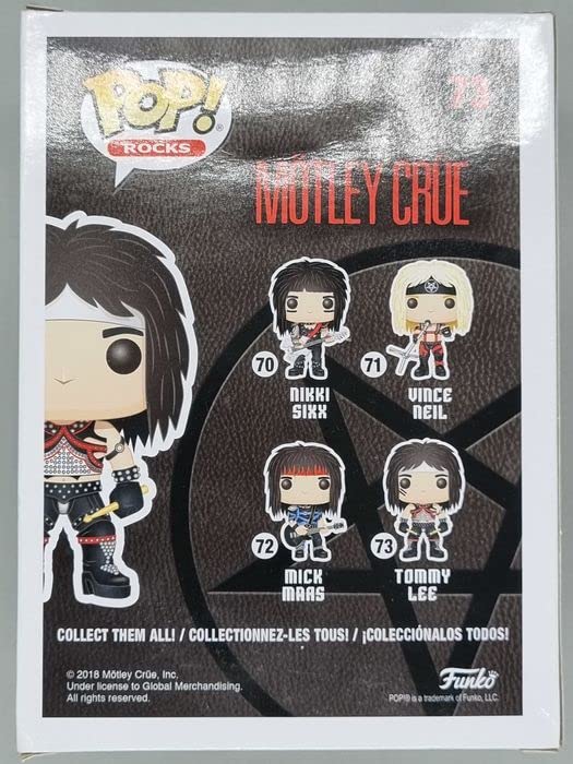73 Tommy Lee - Motley Crue Funko POP