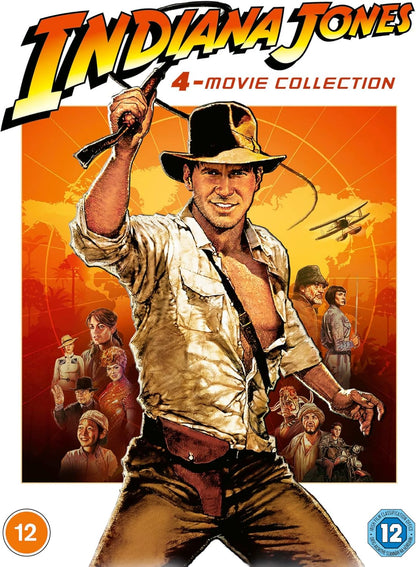 Indiana Jones The Complete Collection 4 Film Boxset - DVD DVD