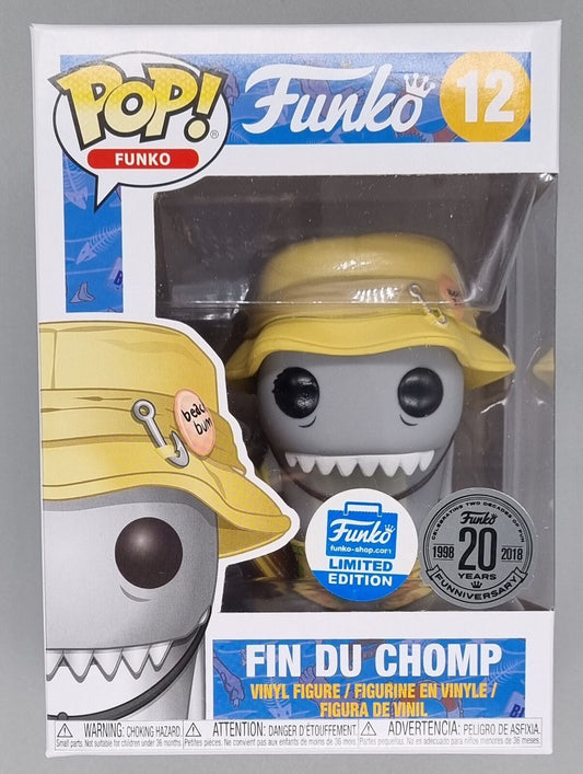 12 Fin Du Chomp - Funko (Originals) - Grey - Exclusive Funko POP
