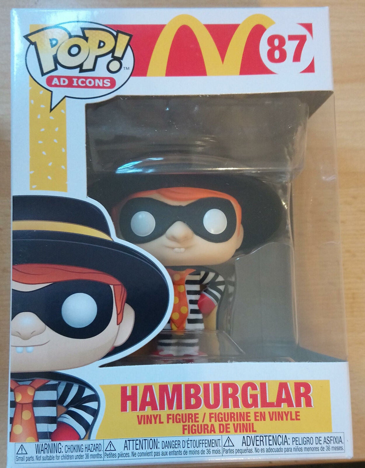 87 Hamburglar - Ad Icons - McDonald's Funko POP Funko
