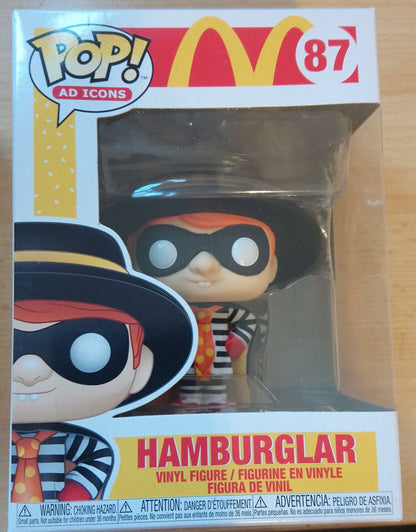 87 Hamburglar - Ad Icons - McDonald's Funko POP Funko