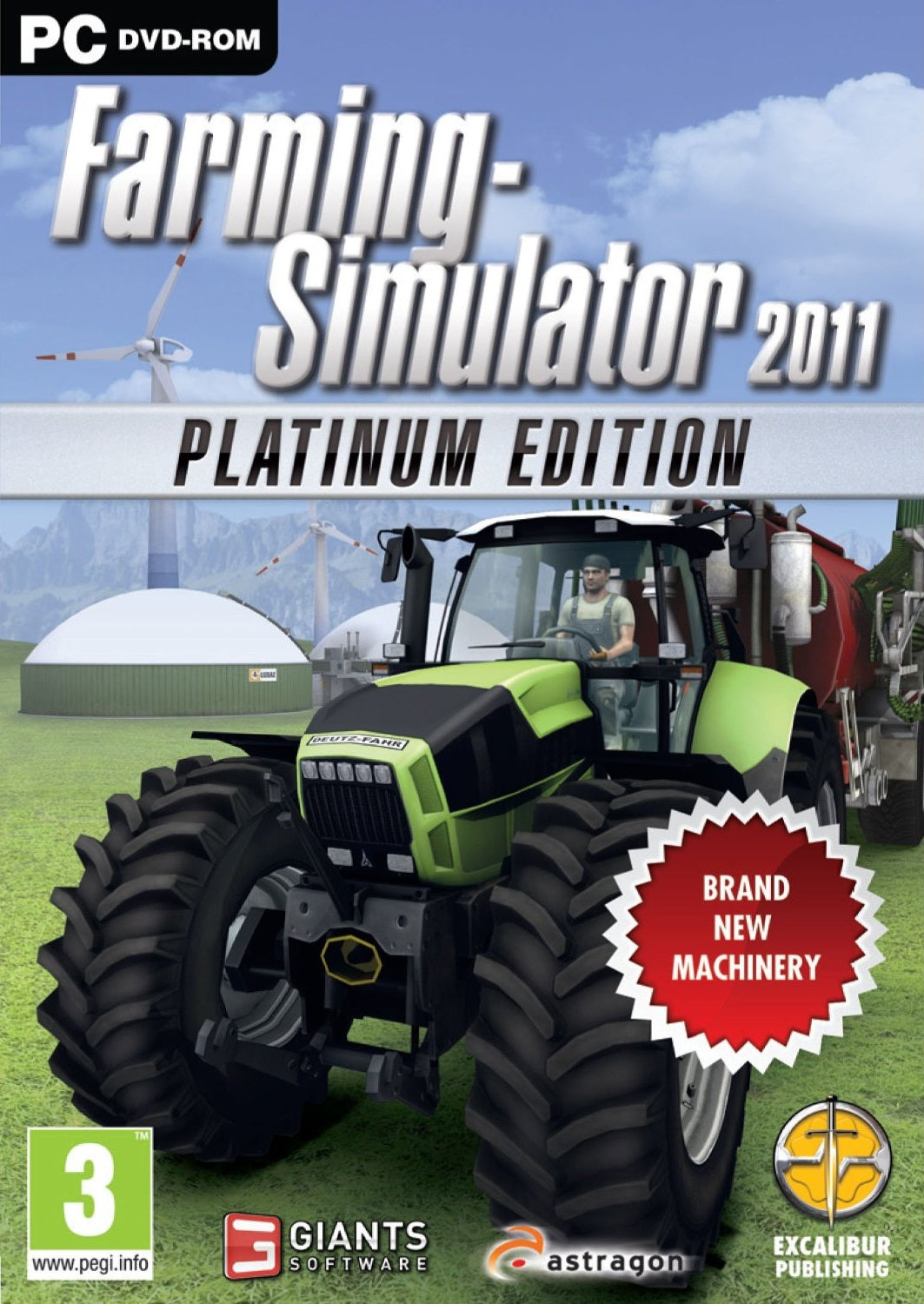 Farming Simulator 2011 Platinum Edition PC CD/DVD Game [New & Sealed]