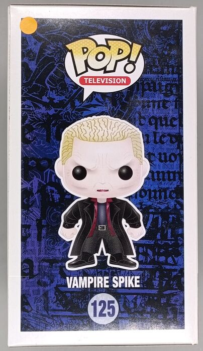 125 Spike (Vampire) - Chase - Buffy the Vampire Slayer Funko POP - Box Damaged