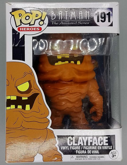 191 Clayface - DC Batman Animated Series - Box Damaged Funko POP