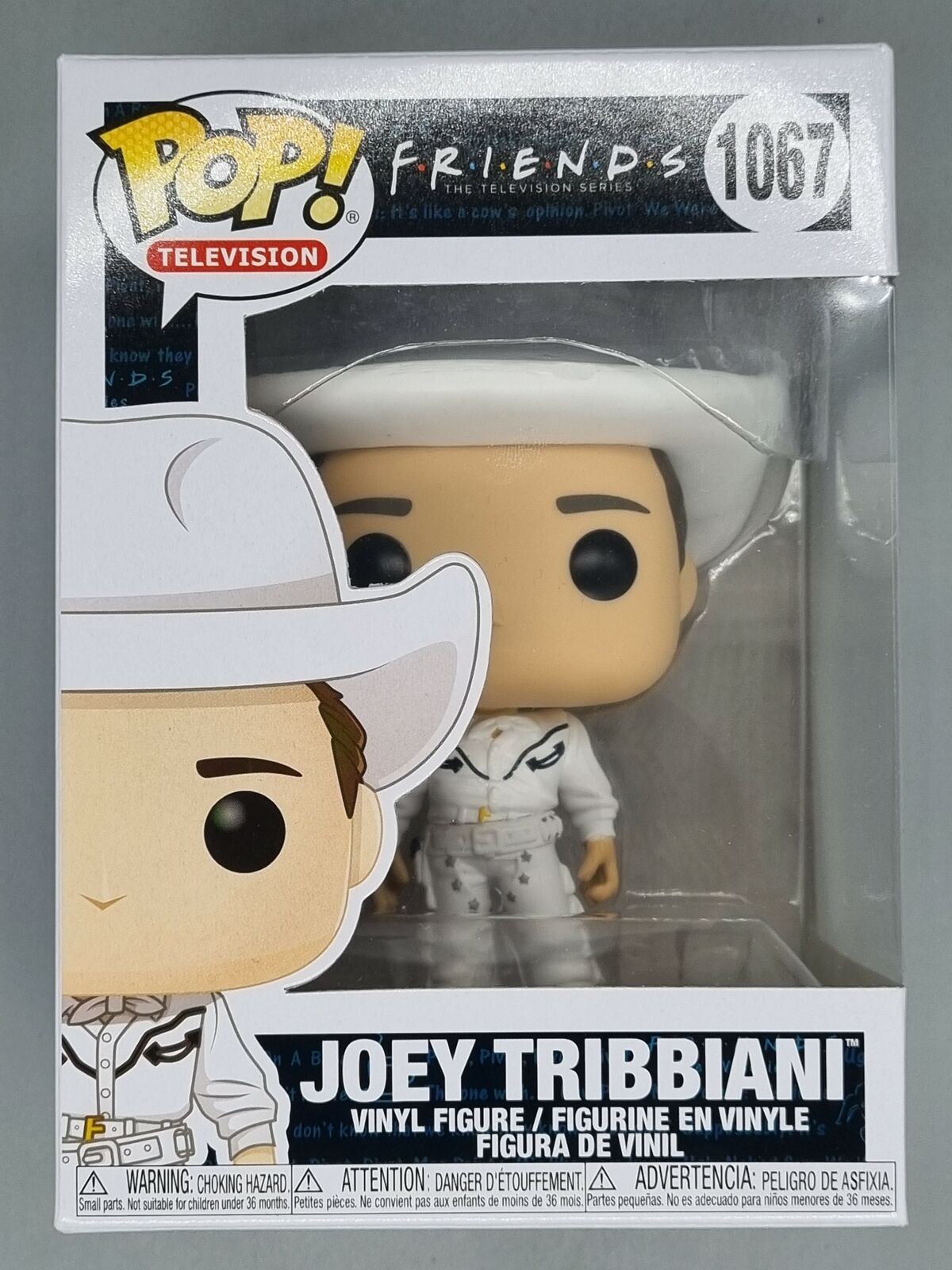 1067 Joey Tribbiani (Cowboy) - Friends Funko POP