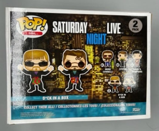 [2 Pack] Dick in a Box SNL Saturday Night Live Funko POP - Box Damaged