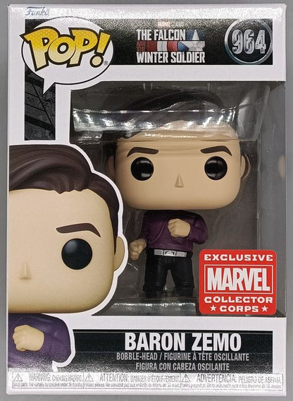 964 Baron Zemo (Dancing) Marvel Falcon Winter Soldier MCC Funko POP Funko