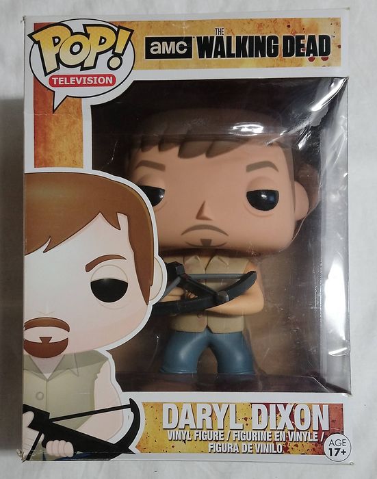 14 Daryl Dixon - 9 Inch - The Walking Dead - Box Damaged Funko POP