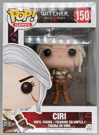 150 Ciri - The Witcher 3 Wild Hunt - Box Damaged Funko POP