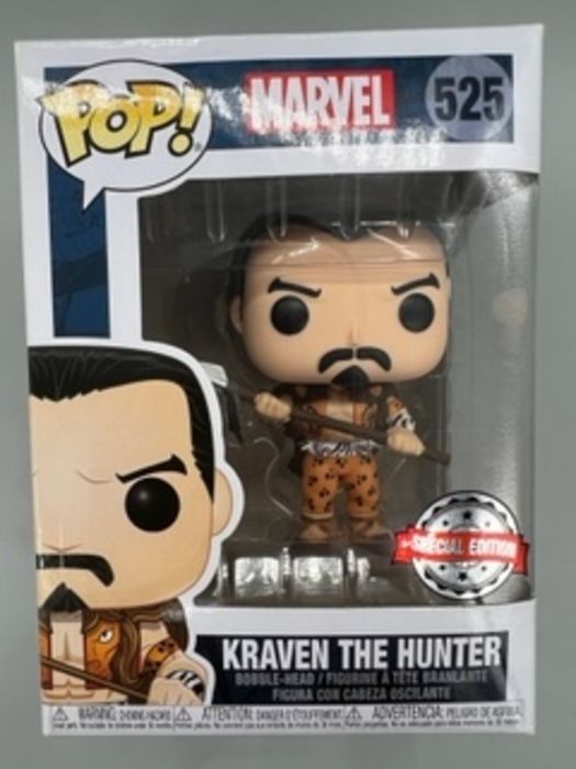 525 Kraven the Hunter - Marvel - Box Damaged Funko POP Funko