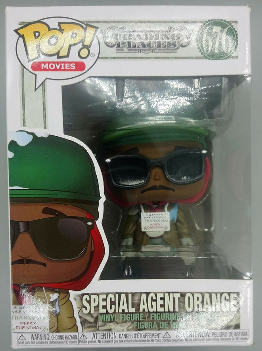 676 Special Agent Orange - Trading Places Funko POP Funko