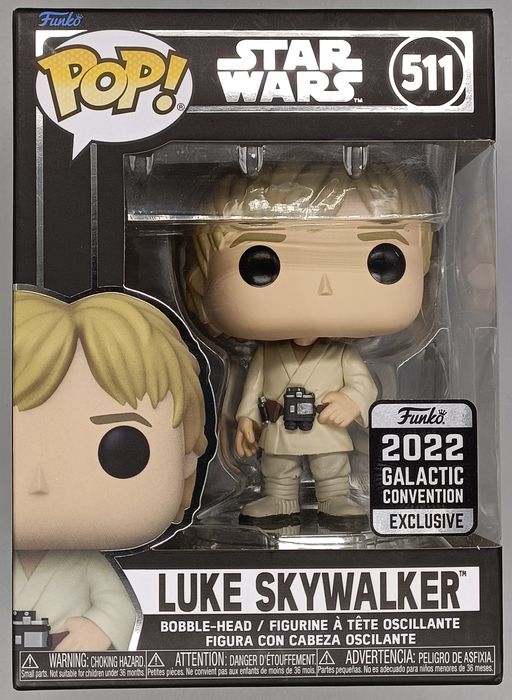 511 Luke Skywalker - Star Wars - 2022 Con Funko POP Funko