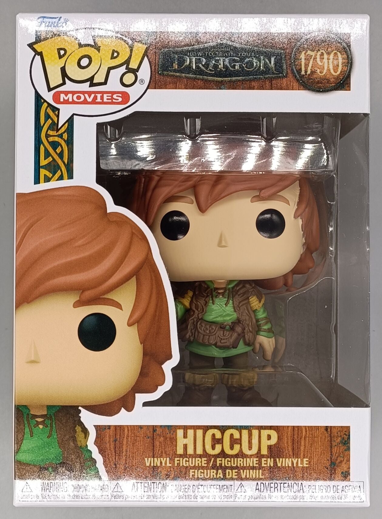 1790 Hiccup - How to Train Your Dragon Live Action Funko POP - Brand New